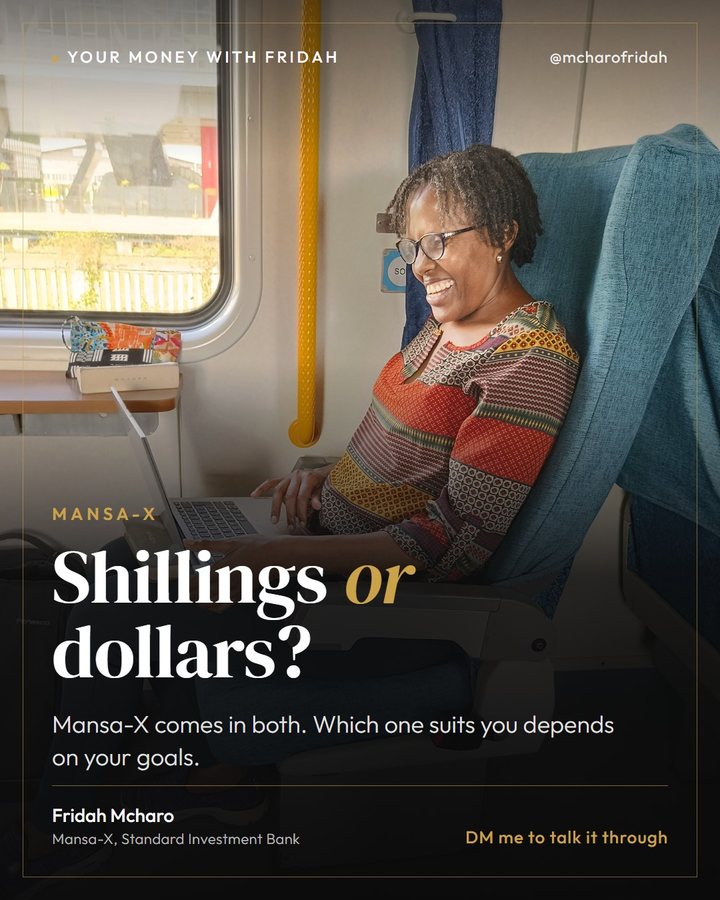 Designed post for Fridah Mcharo: Shillings or dollars?