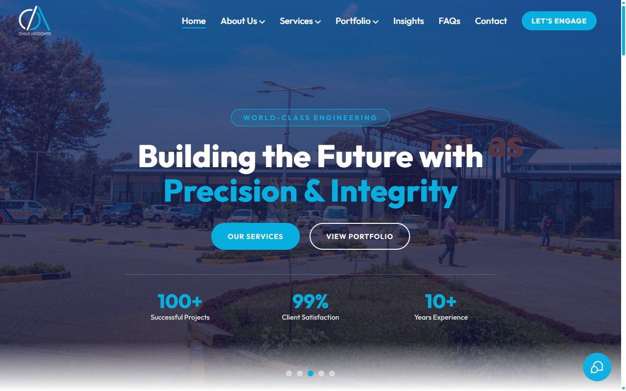 Oville Associates homepage